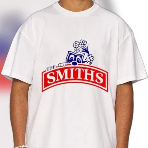 The Smiths Band Tee Vintage Indie Rock Graphic T-Shirt, Retro Music Merch Gift for Fans