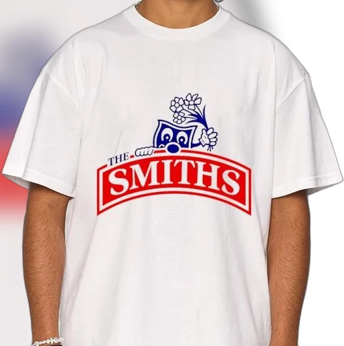 The Smiths Band Tee Vintage Indie Rock Graphic T-Shirt, Retro Music Merch Gift for Fans