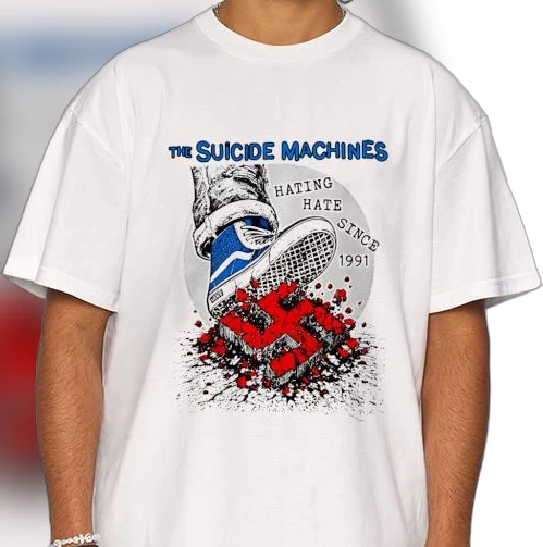 The Suicide Machines Hating Hate Since 1991 Punk Band Graphic Tee
