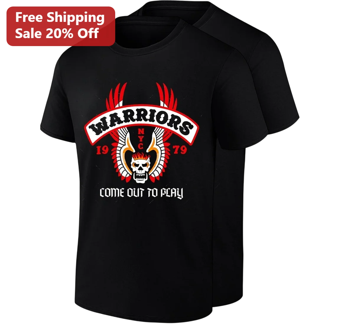 The Warriors NYC 1979 Come Out to Play Tee, Vintage Cult Movie Street Gang Graphic Shirt