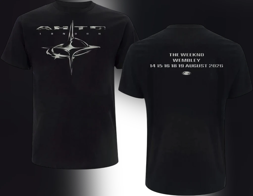 The Weeknd Wembley August 2026 Tee AHTD London Concert Tour Merch Shirt