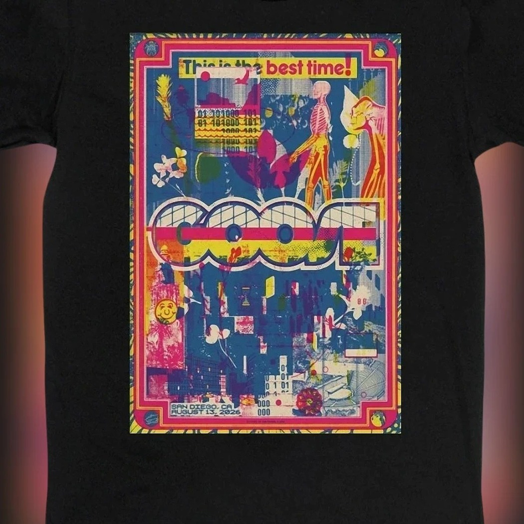 This Is the Best Time San Diego August 13 2026 Tee, Retro Concert Poster Graphic T-Shirt