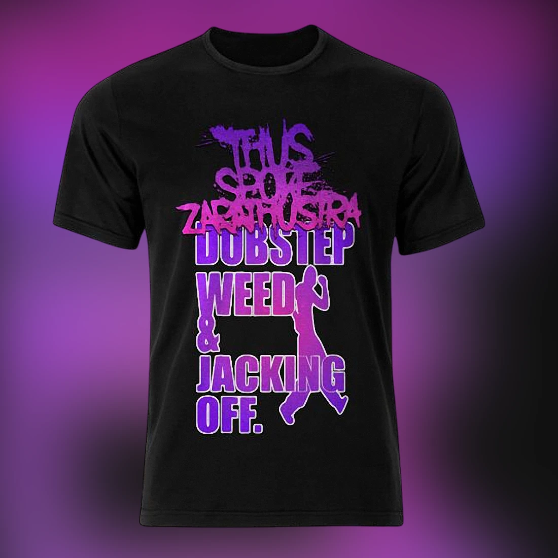 Thus Spoke Zarathustra Tee Funny Philosophy Nietzsche Grunge Graphic T-Shirt