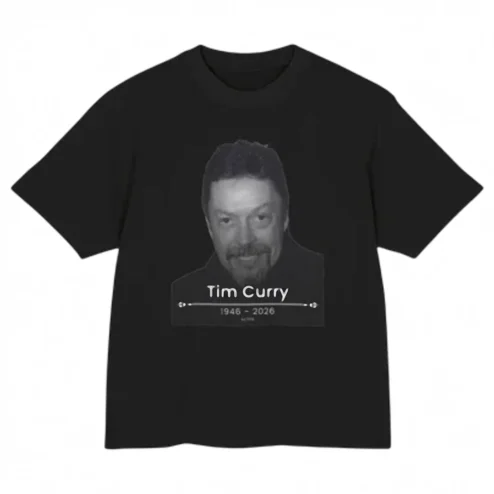 Tim Curry 1946 2026 Memorial Tribute Graphic Tee, Legendary Actor Fan Shirt Gift