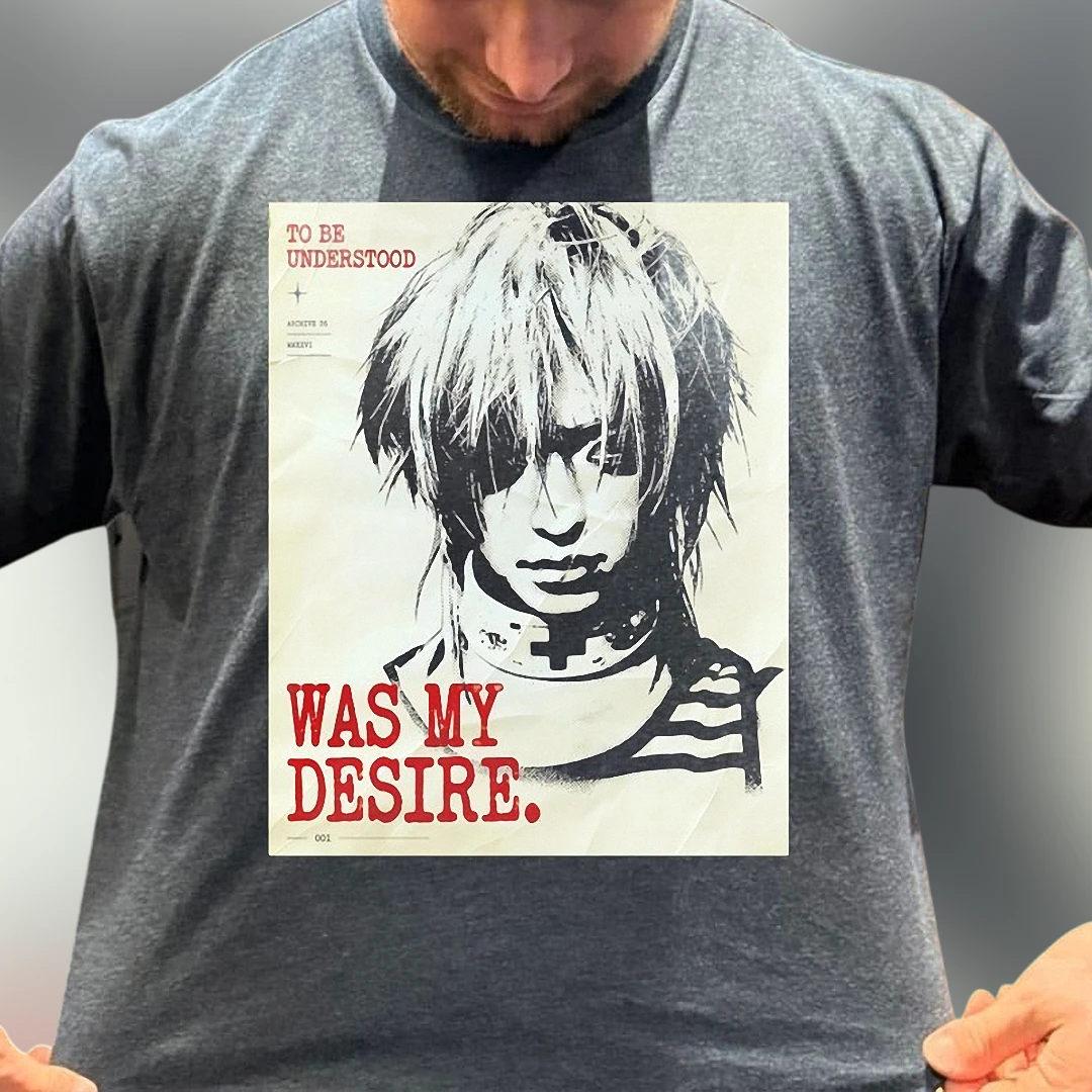 To Be Understood Was My Desire Tee Vintage Grunge Anime Aesthetic Graphic Shirt