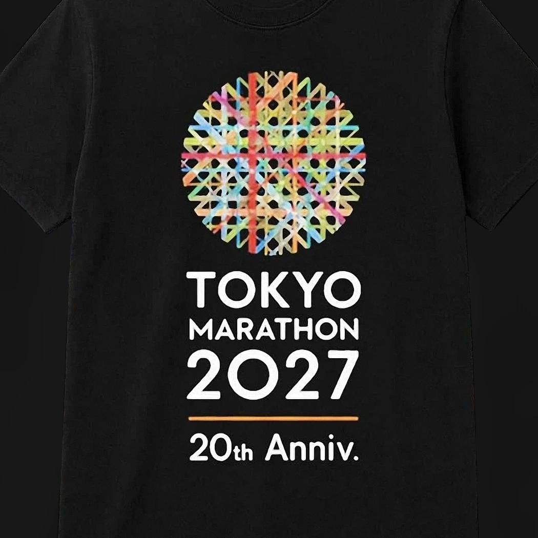 Tokyo Marathon 2027 20th Anniversary Commemorative Tee, Japan Running Race Fan Graphic Shirt