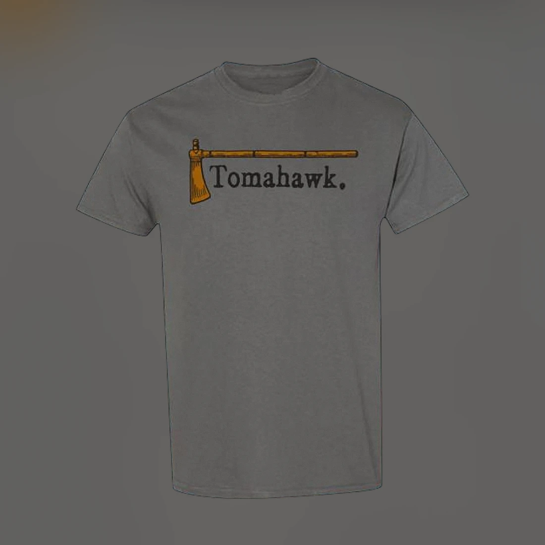 Tomahawk Axe Vintage Graphic Tee for Outdoors Enthusiasts