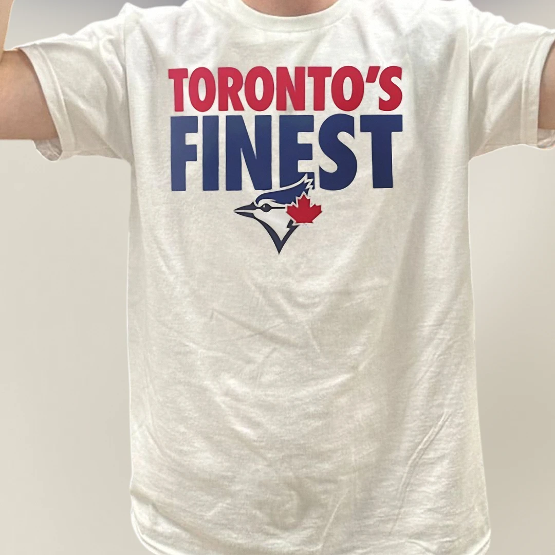 Toronto's Finest Baseball Graphic Tee, Canada Sports Fan T-Shirt