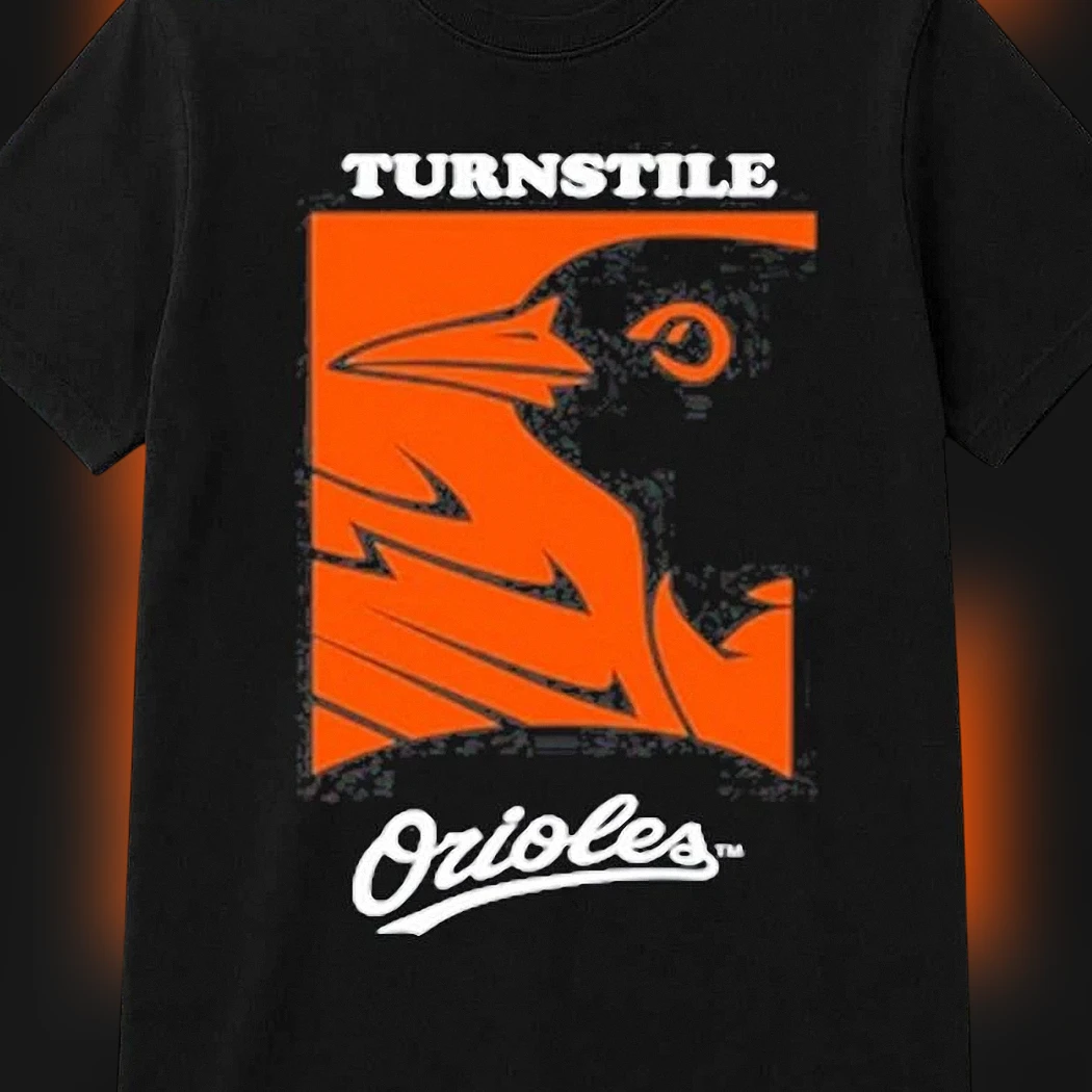 Turnstile Orioles Band Graphic Tee, Vintage Baltimore Baseball Mashup Hardcore Merch T-Shirt