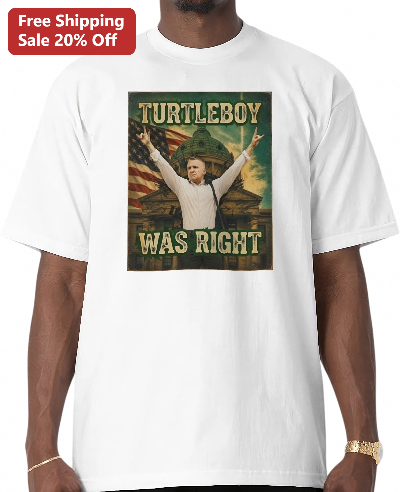 Turtleboy Was Right Tee, Turtleboy News Supporter Shirt, Political Satire Graphic Tee Gift for Men Women