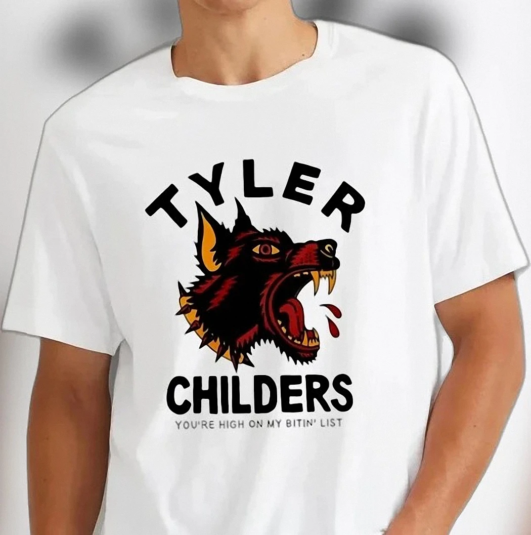 Tyler Childers Bitin' List Graphic Tee, You're High on My Bitin' List Shirt for Country Music Fans