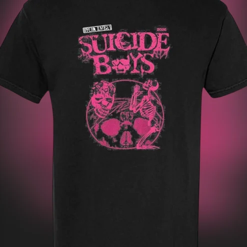 $uicideboy$ Tee Vintage Gothic Skeleton Rap Merch Graphic Shirt