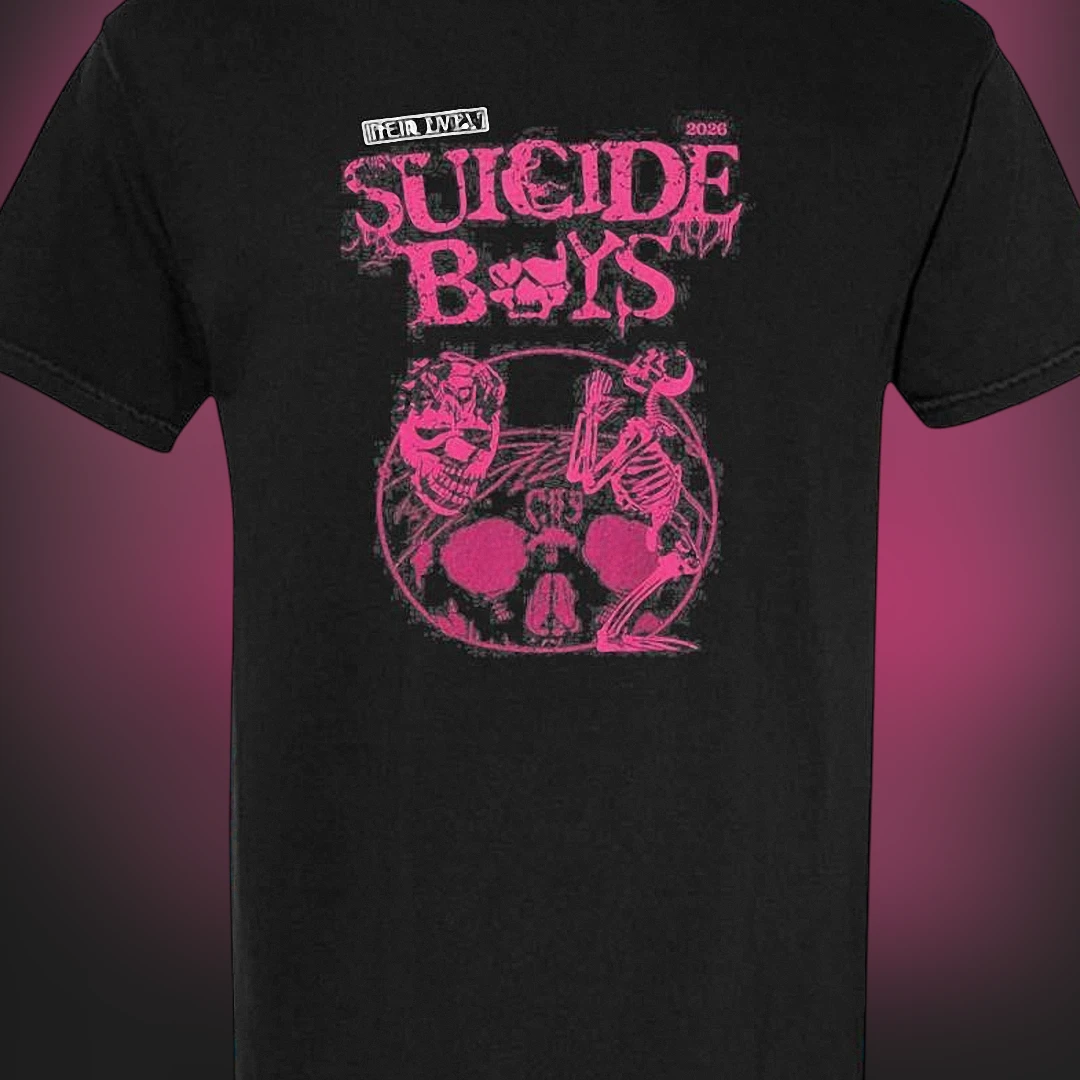 $uicideboy$ Tee Vintage Gothic Skeleton Rap Merch Graphic Shirt
