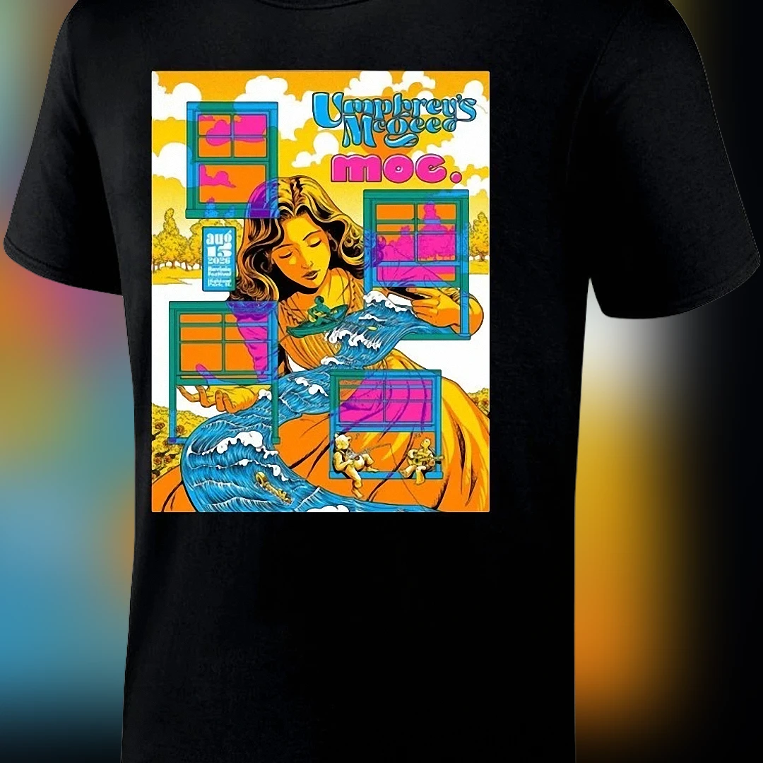 Umphrey's McGee Aug 15 2026 Ravinia Festival Tee Moe Highland Park Concert Tour Shirt
