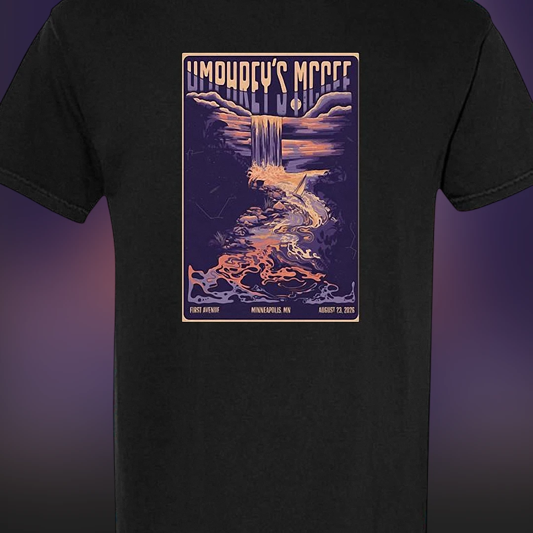 Umphrey's McGee First Avenue Minneapolis MN August 23 2026 Tee, Rock Tour Concert T-Shirt