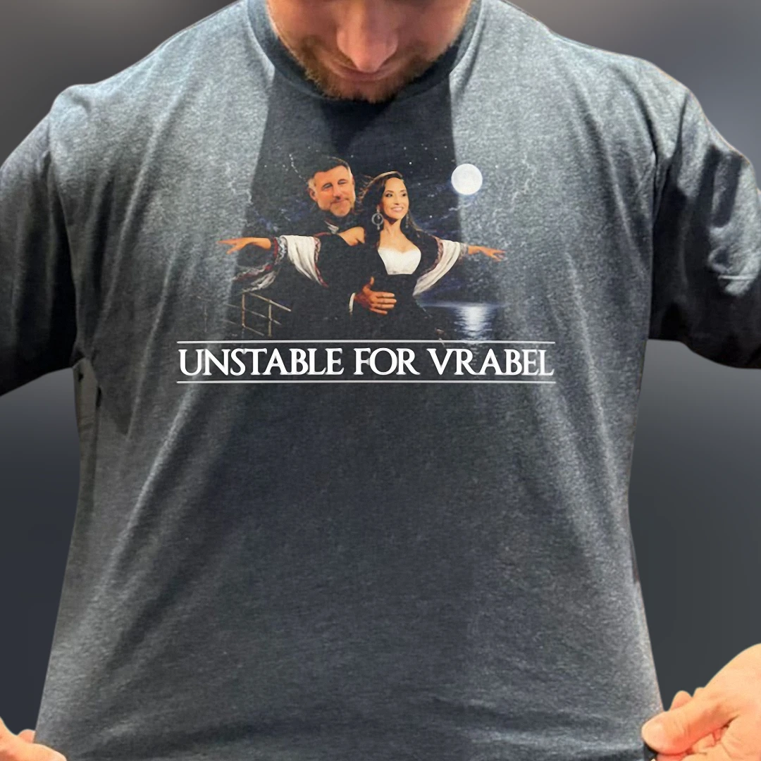 Unstable For Vrabel Tee Funny Mike Vrabel Meme Graphic T-Shirt Gift for Football Fans