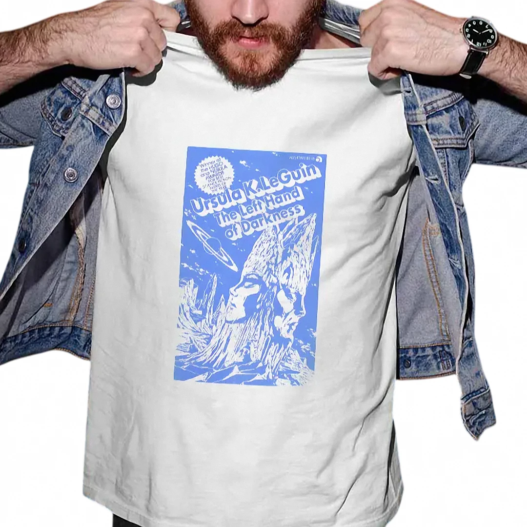 Ursula K Le Guin The Left of Darkness Tee Sci-Fi Book Lover Vintage Graphic Shirt