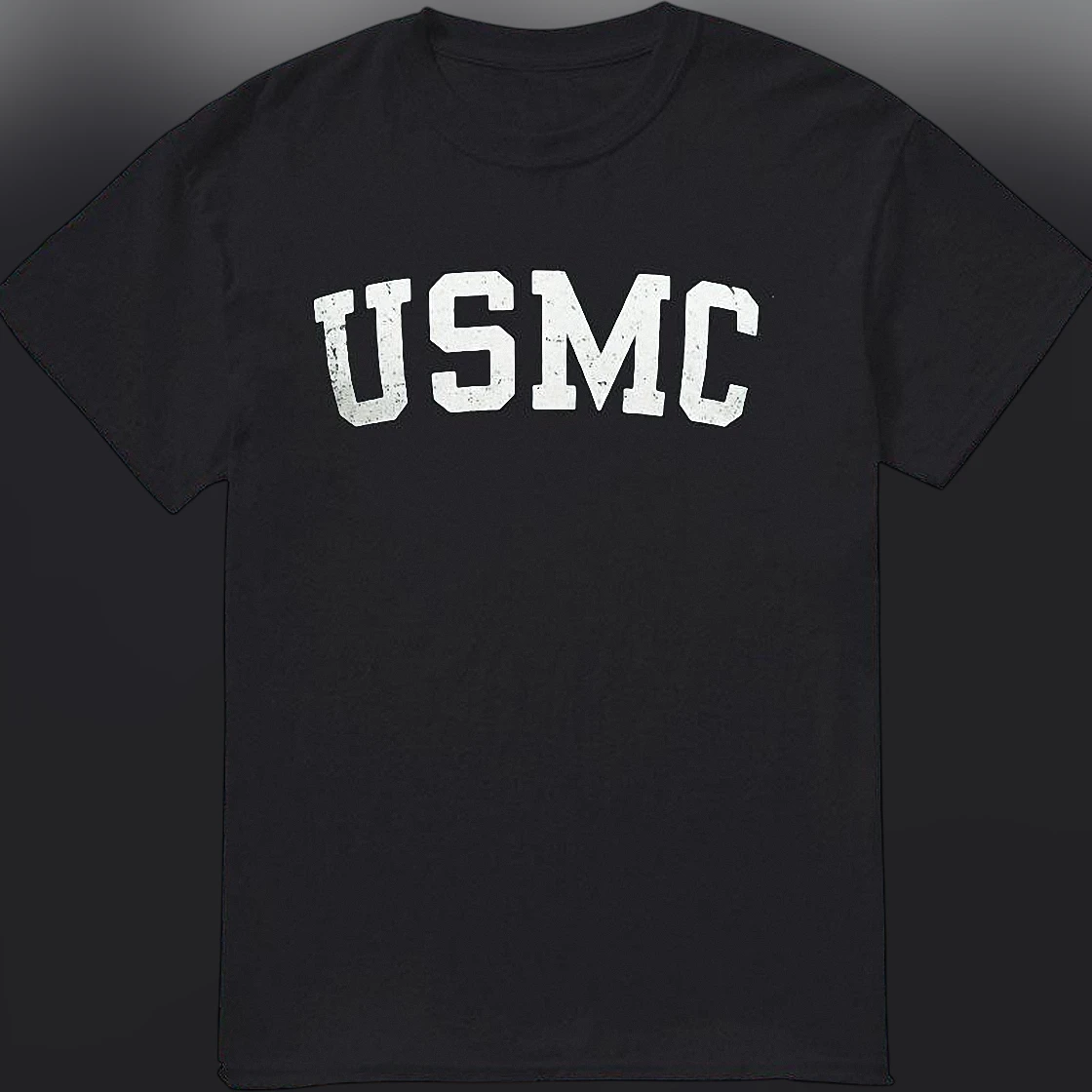 USMC Tee Vintage Distressed Arched Marine Corps Pride T-Shirt Military Veteran Gift