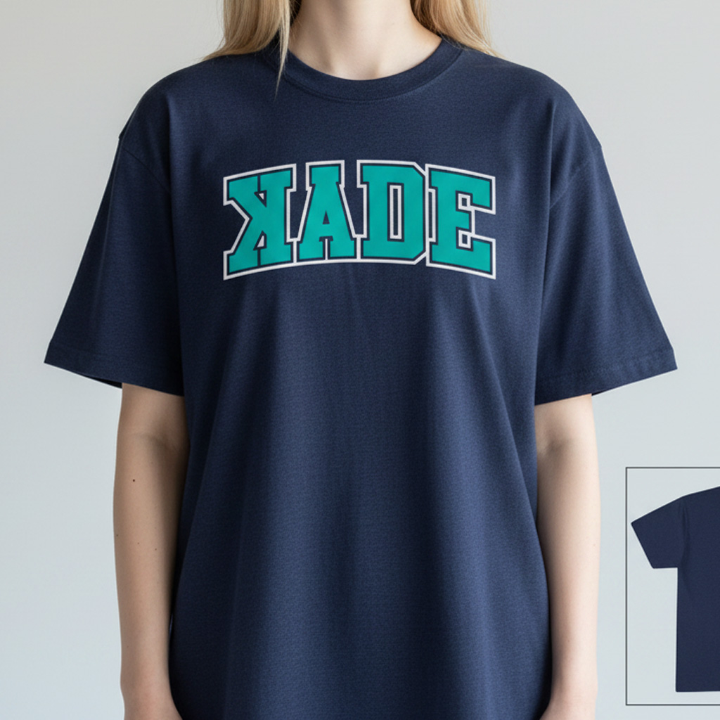 Varsity Font Lettered Tee Custom Collegiate Style Sports Fan T-Shirt