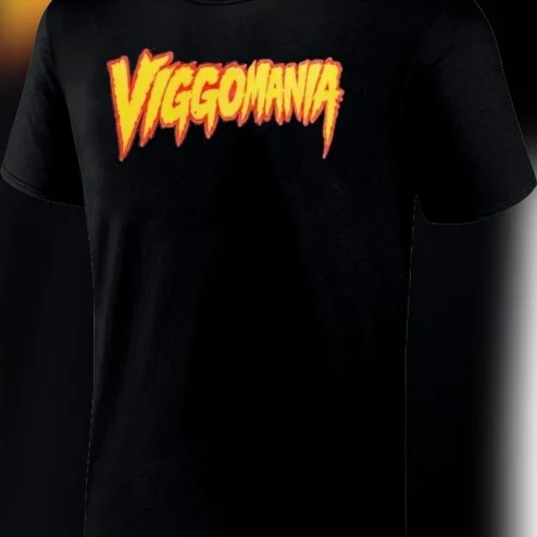 Viggomania Graphic Tee Vintage Retro Wrestling Style Shirt for Viggo Mortensen Fans