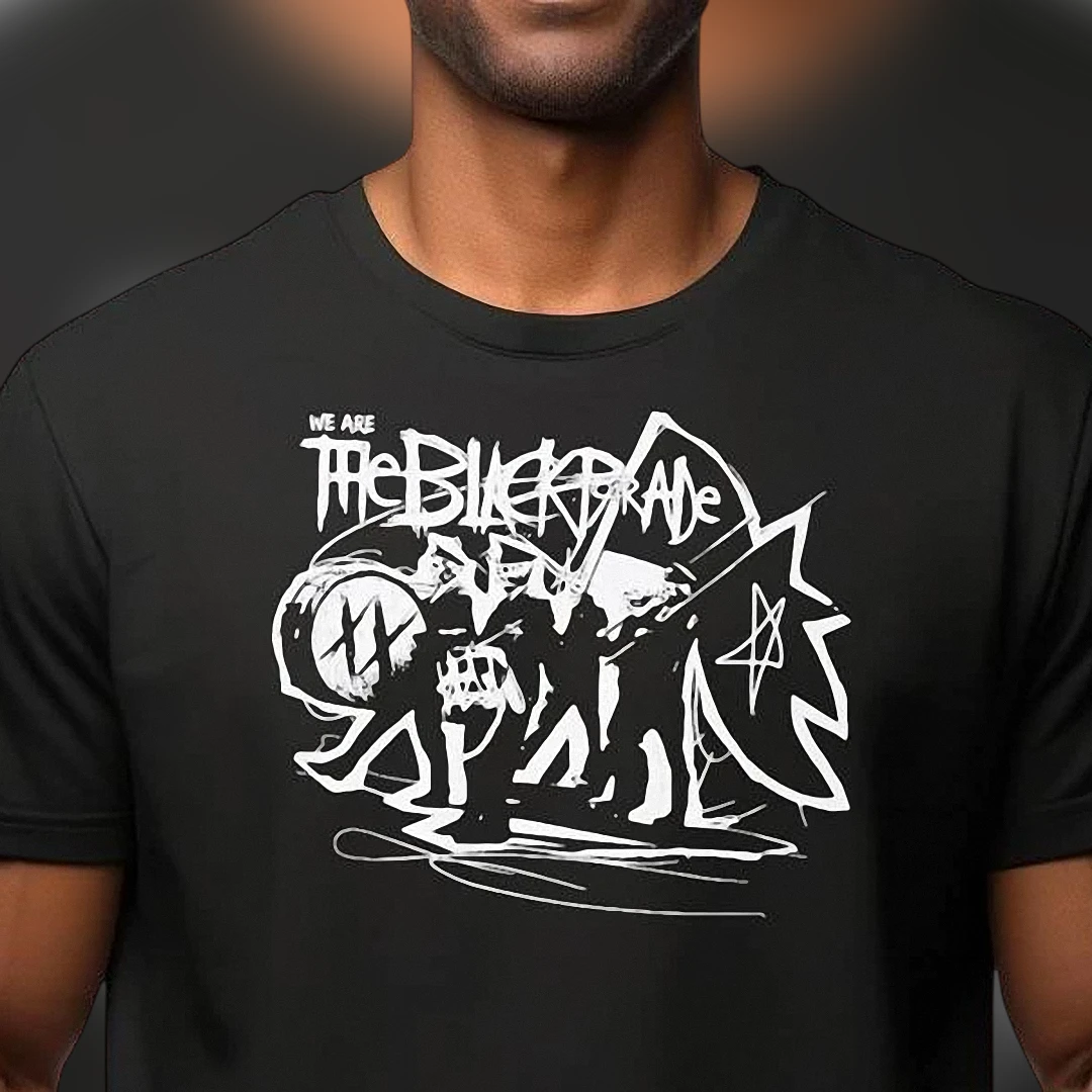 We Are The Black Parade Graphic Tee, Emo Rock Band Concert Music Fan Shirt