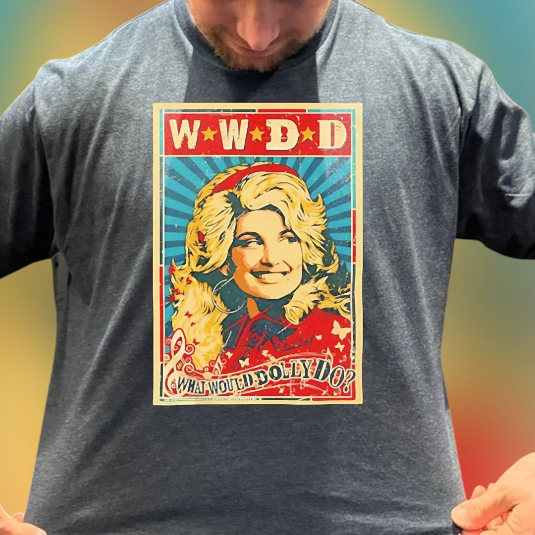 What Would Dolly Do Tee WWDD Dolly Parton Vintage Graphic T-Shirt for Country Music Fans