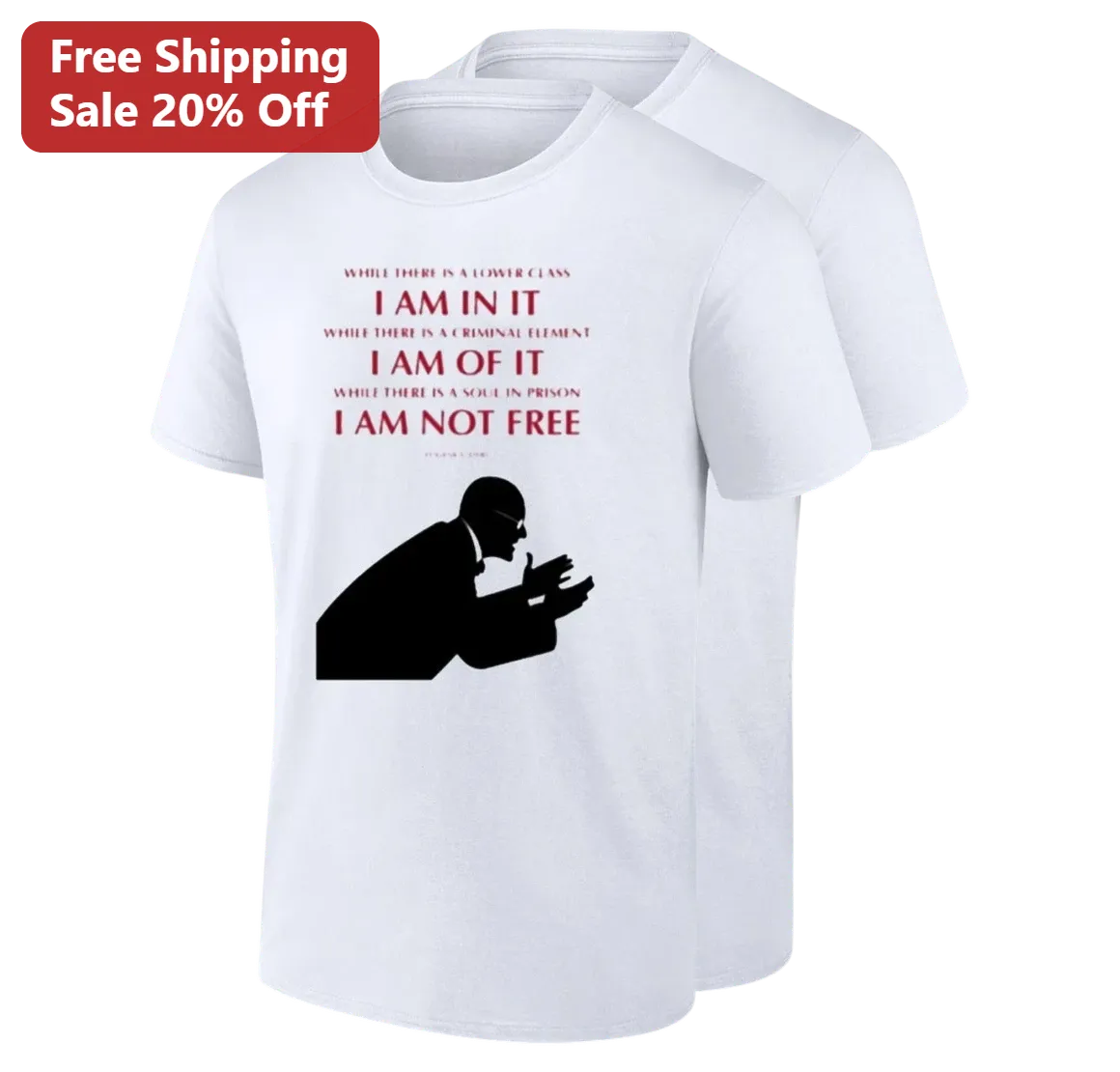 While There Is a Lower Class I Am in It Eugene Debs Quote Tee, Socialist Labor Activist Political History Gift