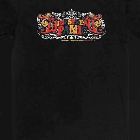 Widespread Panic Concert Tee, Vintage Jam Band Graphic T-Shirt for Rock Music Fans