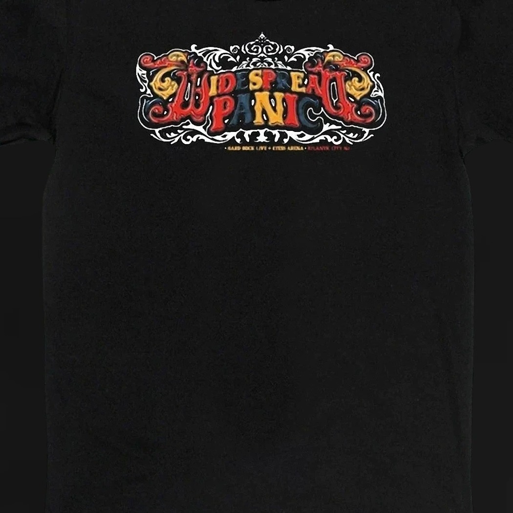 Widespread Panic Concert Tee, Vintage Jam Band Graphic T-Shirt for Rock Music Fans