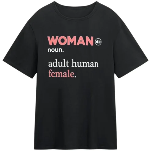 Woman Noun Adult Human Female Tee Dictionary Definition Graphic T-Shirt