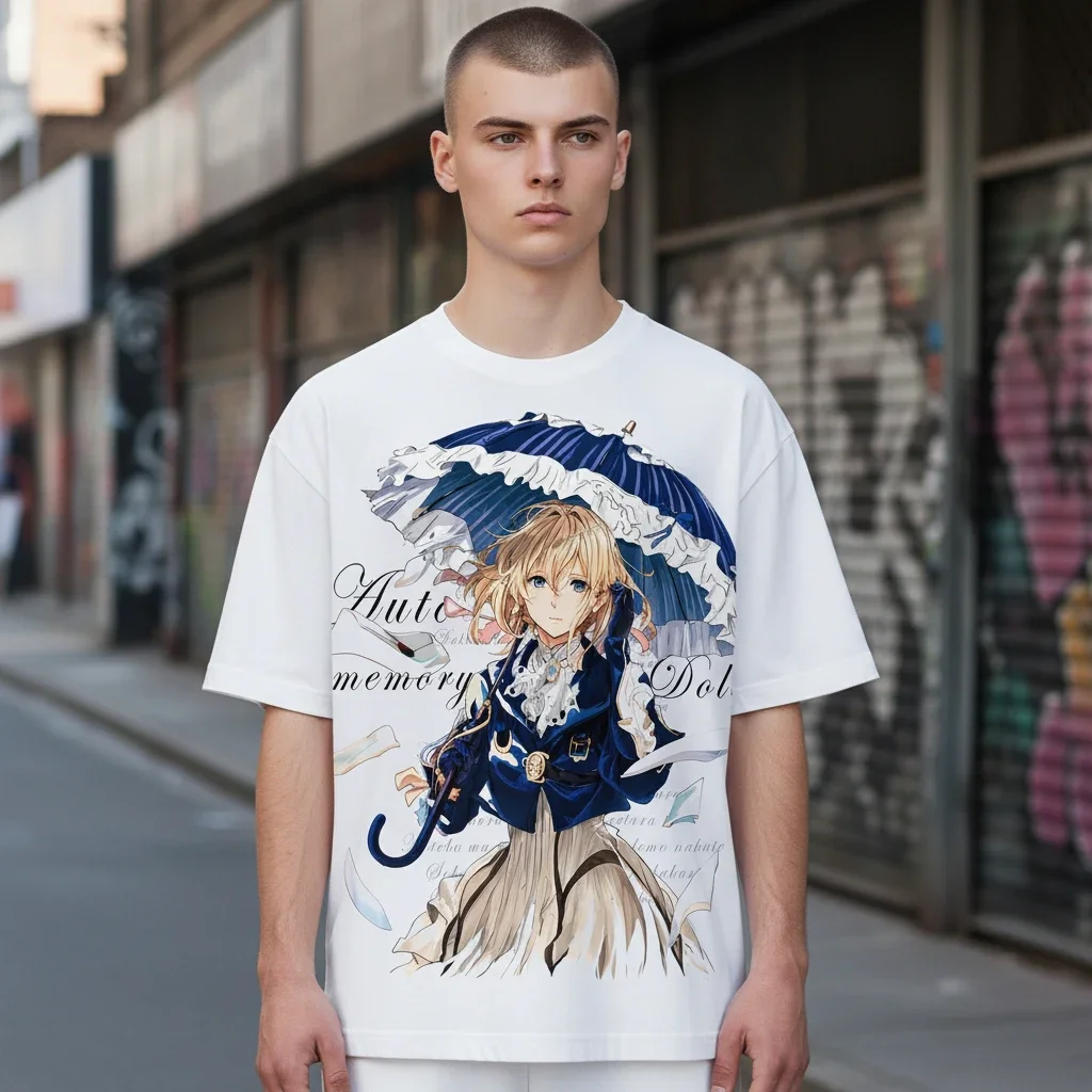 Auto Memory Doll Violet Evergarden Anime Graphic Tee