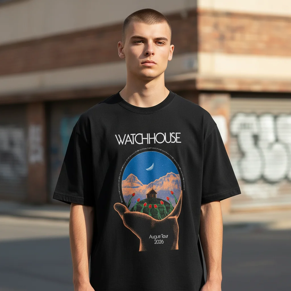 Watchhouse August 2026 Tour Tee Indie Folk Concert Shirt