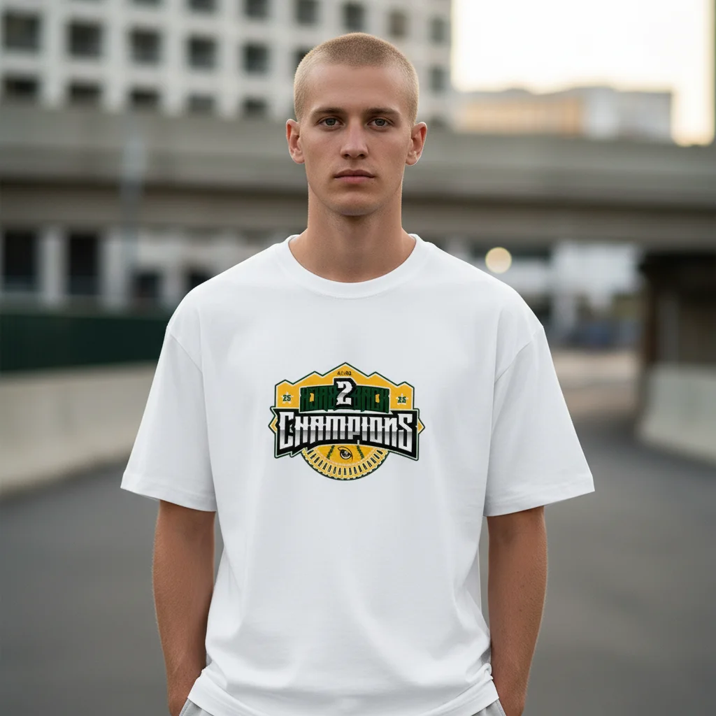 Back 2 Back Champions Graphic Tee Retro Athletic Victory Shirt