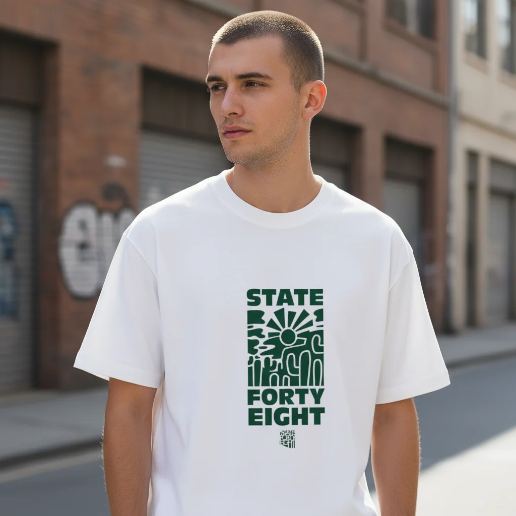 State Forty Eight Arizona Desert Graphic Tee