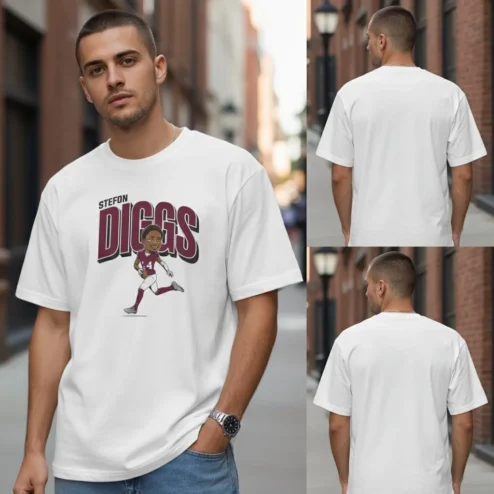 Stefon Diggs Washington Commanders Graphic Tee