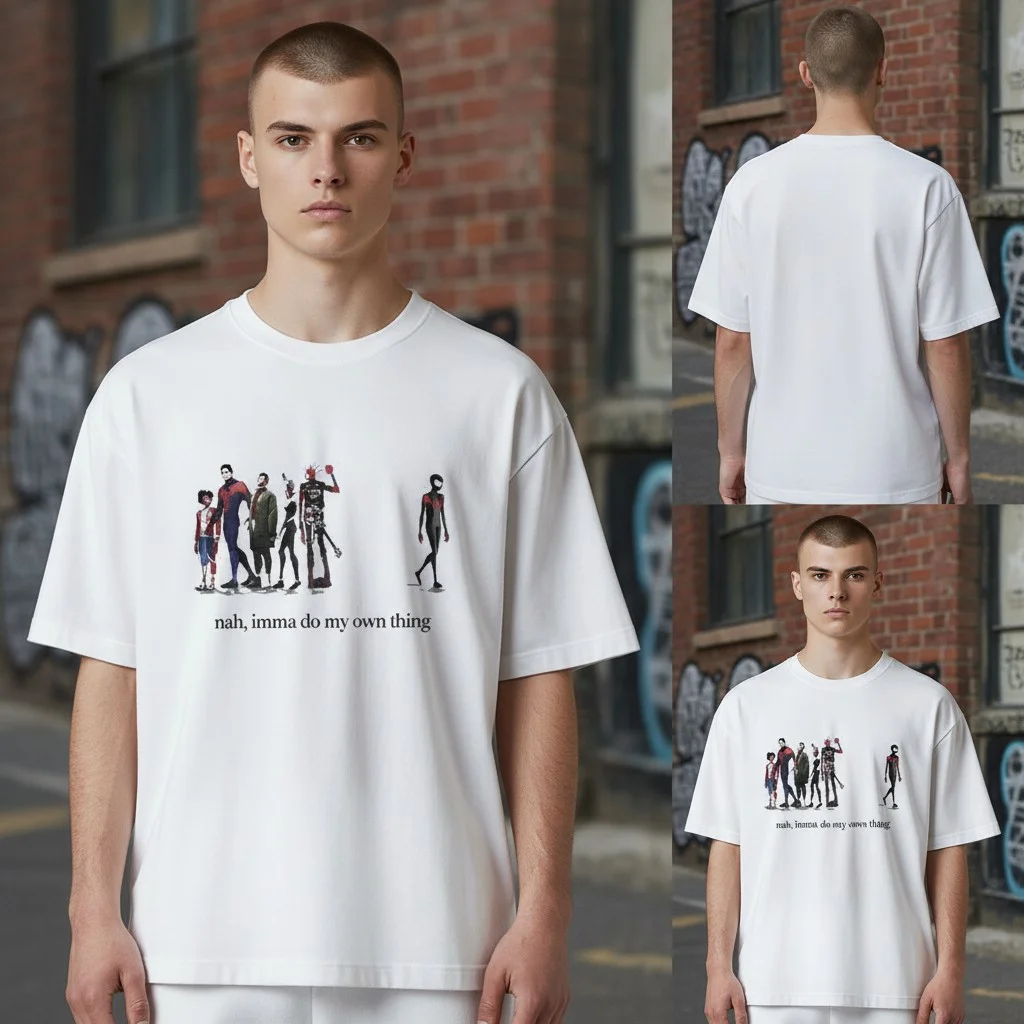 Nah Imma Do My Own Thing Spider-Man Graphic Tee