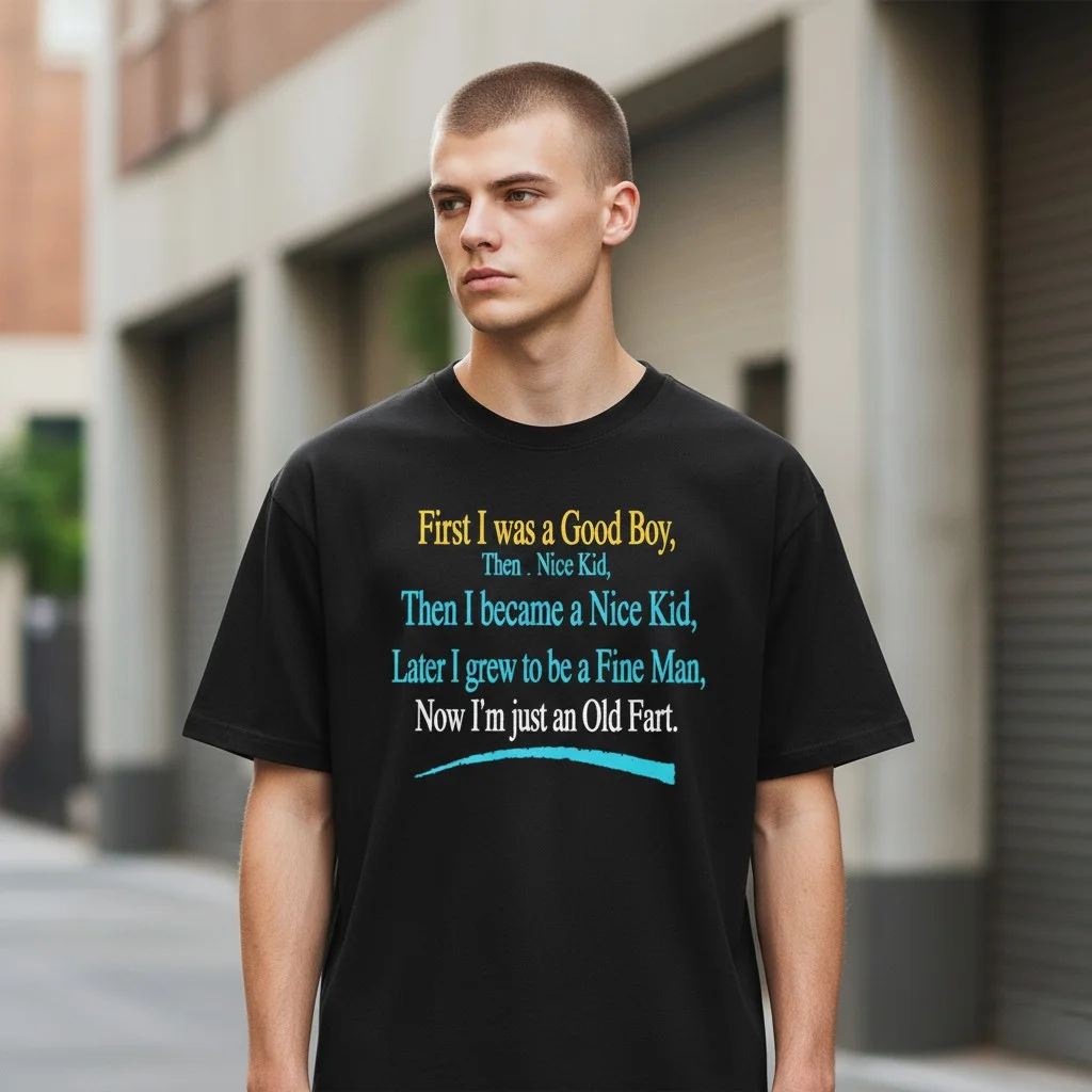 Funny Old Fart Aging Humor Tee Gift for Dad and Grandpa