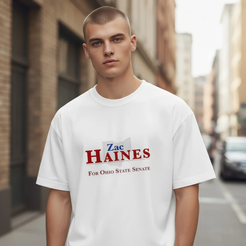 Zac Haines for Ohio State Senate Campaign Tee