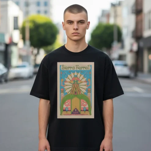 Sierra Ferrell Tee Vintage Concert Poster Graphic T-Shirt
