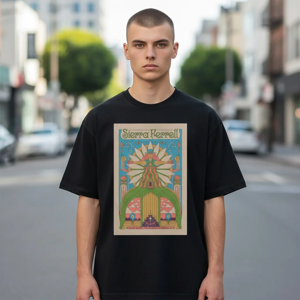 Sierra Ferrell Tee Vintage Concert Poster Graphic T-Shirt