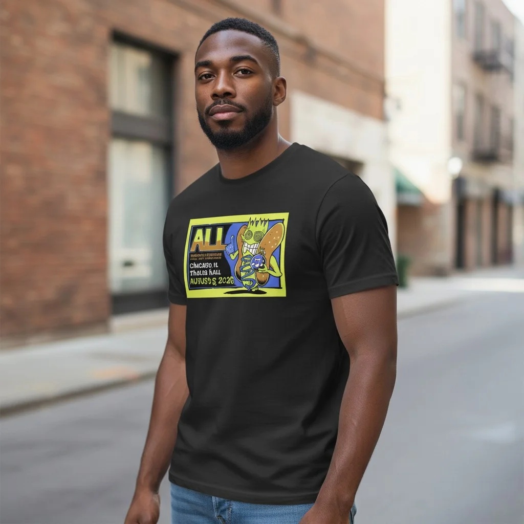 ALL Chicago Thalia Hall Aug 5, 2026 Commemorative Concert Tee
