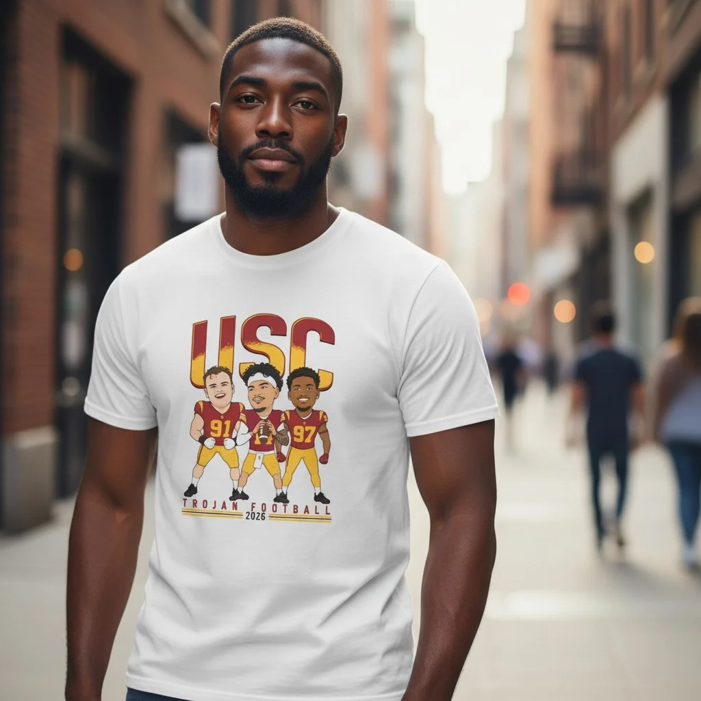 USC Trojans Football Personalized Game Day Tee Custom Number and Class Year