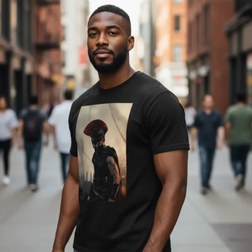 Ancient Warrior Epic Battle Tee for Men