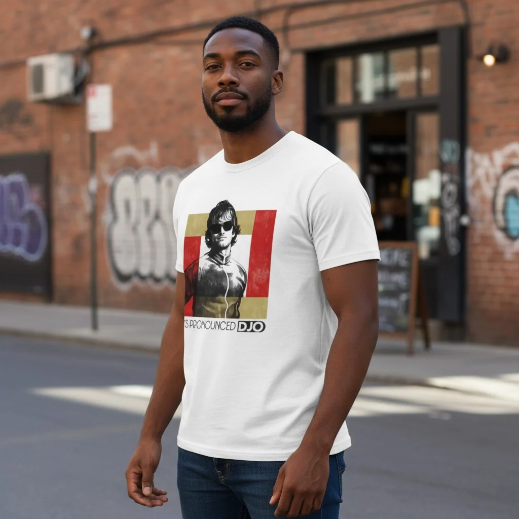 It's Pronounced Djo Retro Graphic Tee Joe Keery Music Fan Shirt