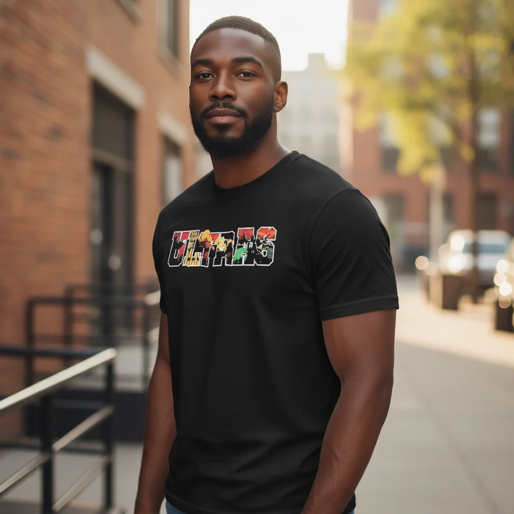 ULTRAS Streetwear Graphic Tee for Casual Fan Apparel
