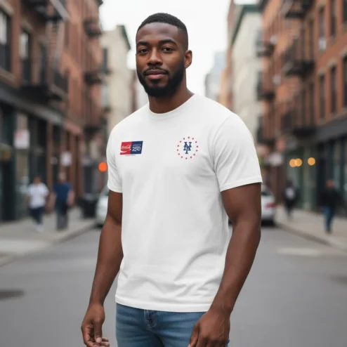 Coca-Cola Save The 2SD NY Stars Americana Graphic Tee