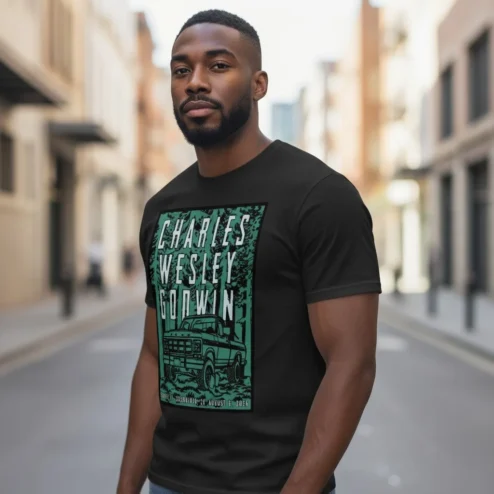 Charles Wesley Godwin Tee Vintage Truck Americana Concert Shirt