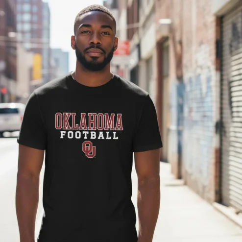 Oklahoma Football Game Day Tee OU Tailgate Shirt for Men