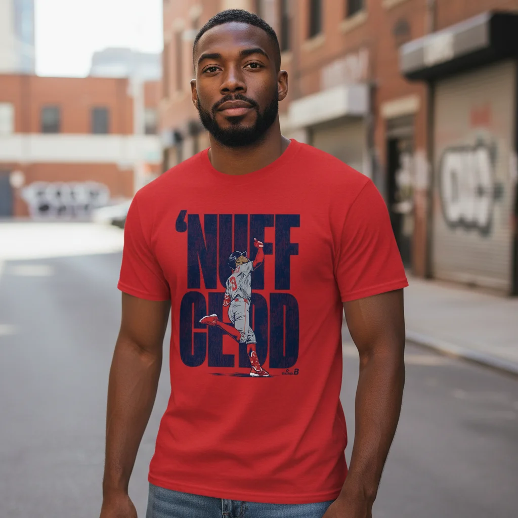 'NUFF CEDD Cedric Mullins Baseball Tee for Baltimore Sports Fans
