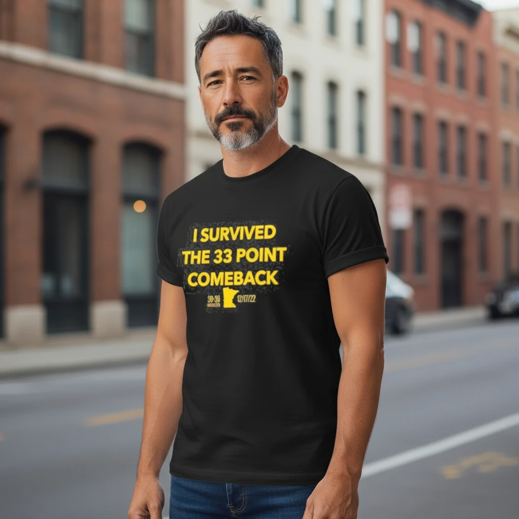 I Survived The Comeback Tee 39-36 Overtime Football History Shirt